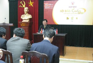 A press conference was held in Hanoi on January 29 to announce details of the Spring Press Festival 2010, which will take place in February in the capital (Photo: CPV)
